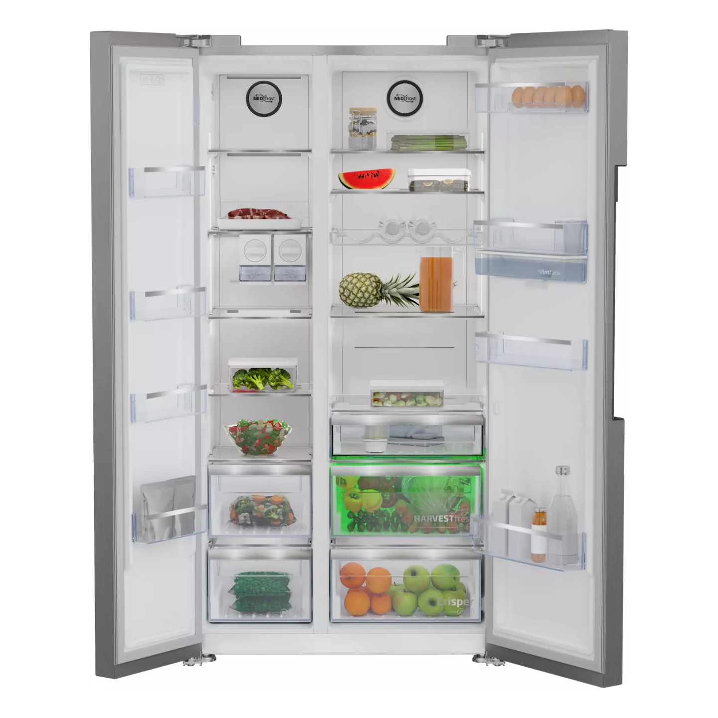 Réfrigérateur américain Beko GN163241DXBN 576 L | Nimestore