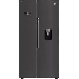 Beko Side-by-Side-Kühlschrank GN163241DXBRN Schwarz | Nimestore