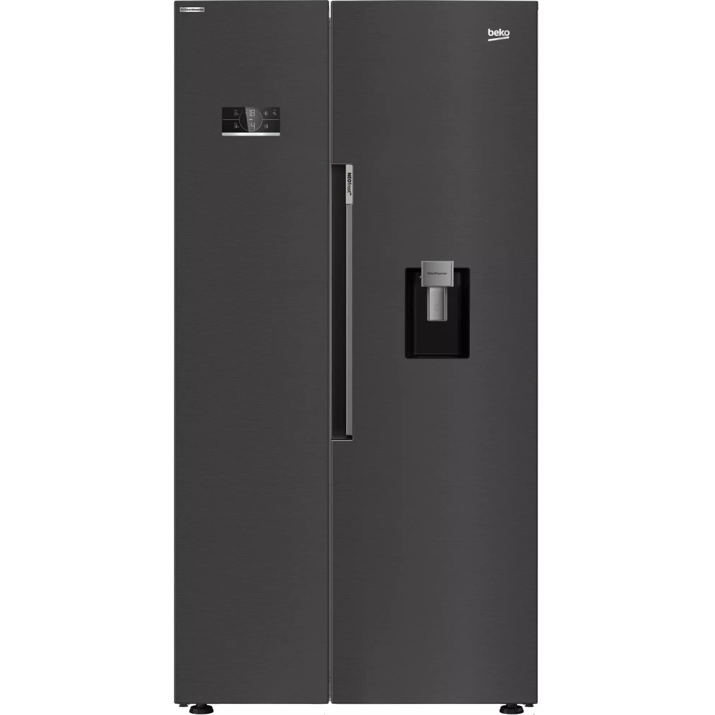 Réfrigérateur américain Beko GN163241DXBRN 576 L noir | Nimestore