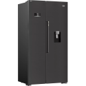 Réfrigérateur américain Beko GN163241DXBRN 576 L noir | Nimestore