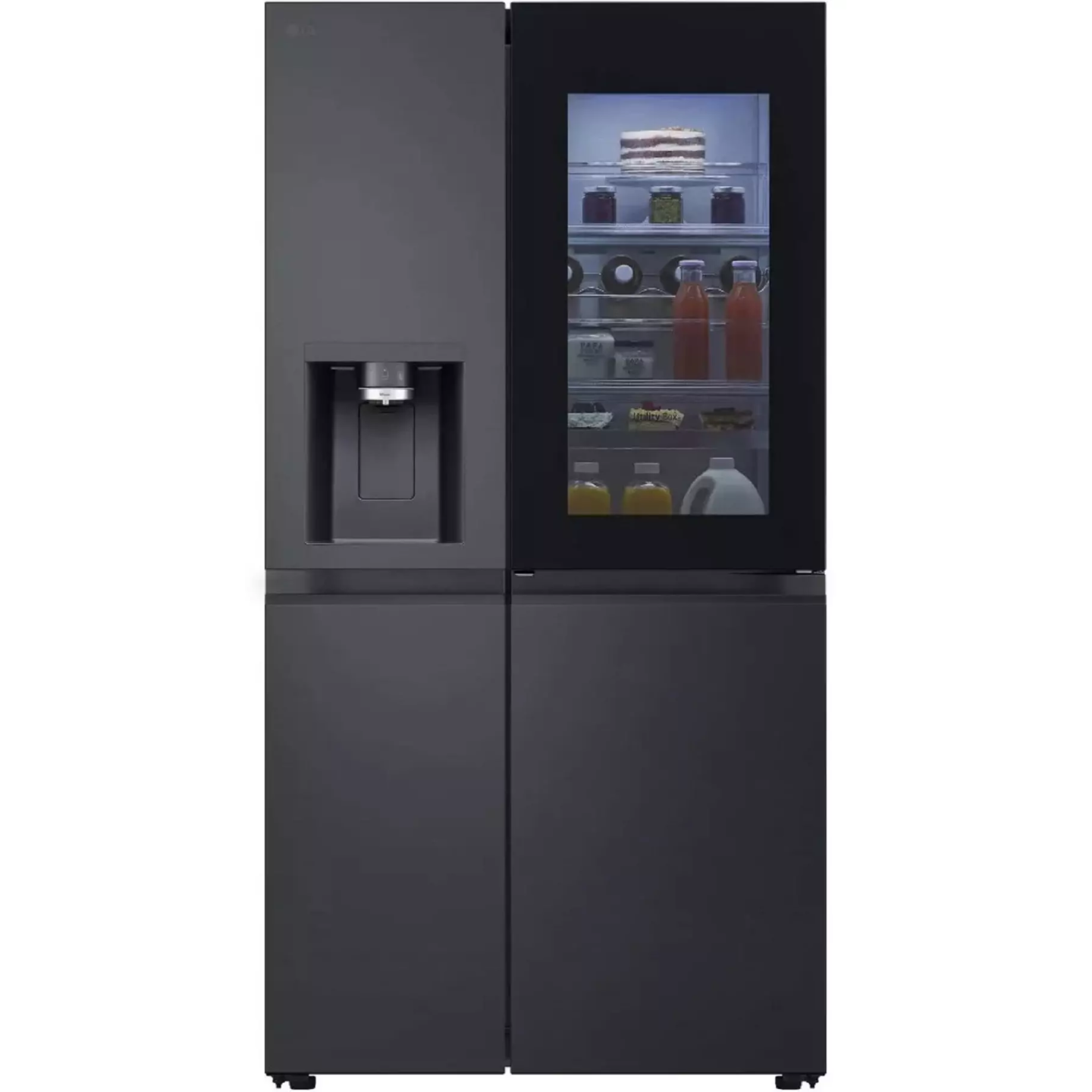 Réfrigérateur américain LG GSXE90EVDD InstaView Craft Ice | Nimestore