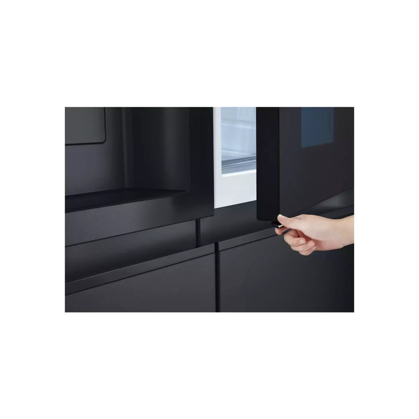 Réfrigérateur américain LG GSXE90EVDD InstaView Craft Ice | Nimestore