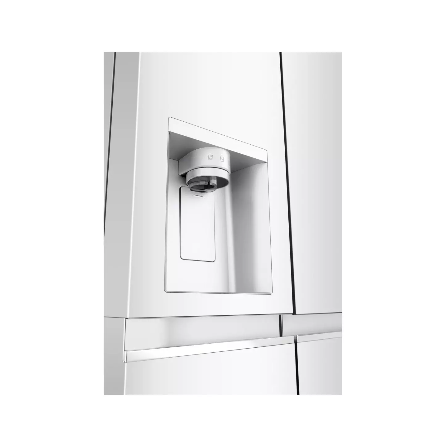 Réfrigérateur américain LG GSLC40SWPE 638 L blanc | Nimestore