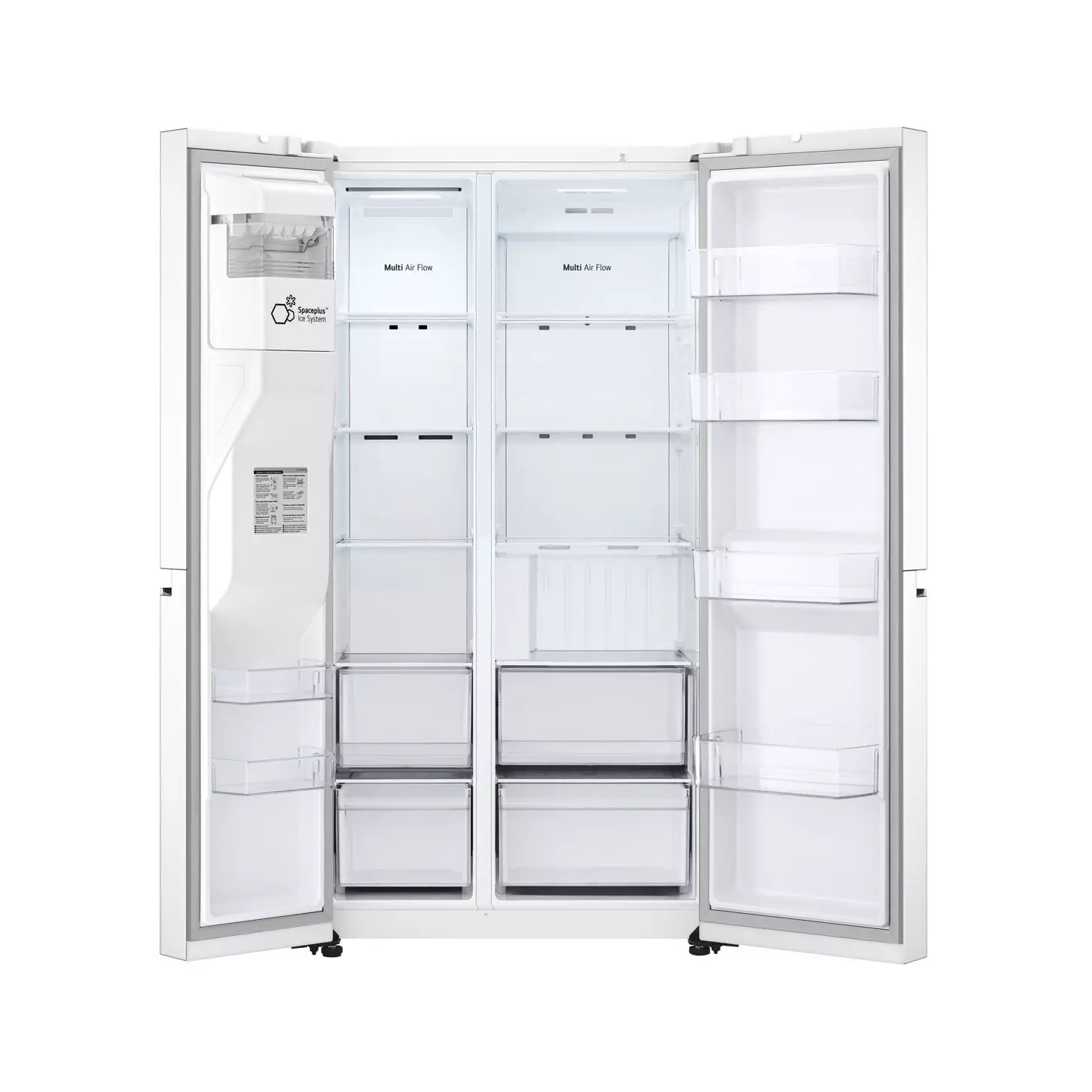 Réfrigérateur américain LG GSLC40SWPE 638 L blanc | Nimestore