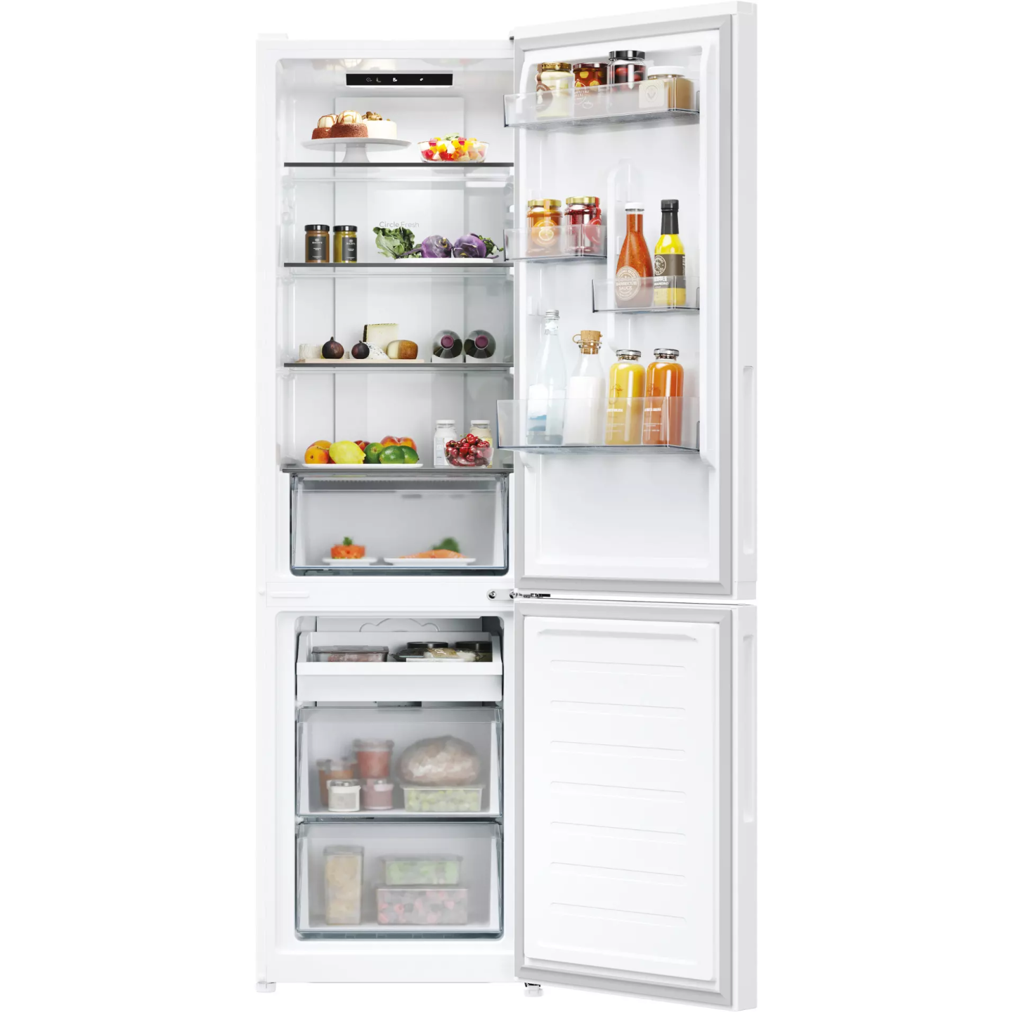 Réfrigérateur combiné Candy CNCQ2T518EW 279 L blanc | Nimestore