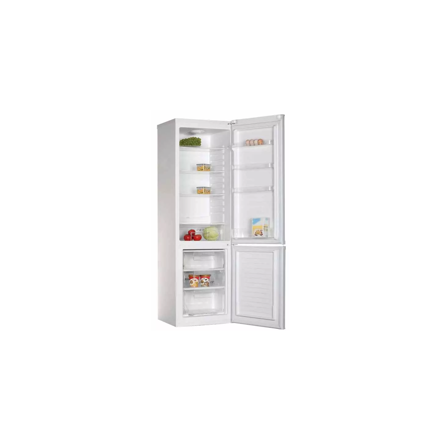 Réfrigérateur combiné Candy CCH1S518EW 262 L blanc | Nimestore