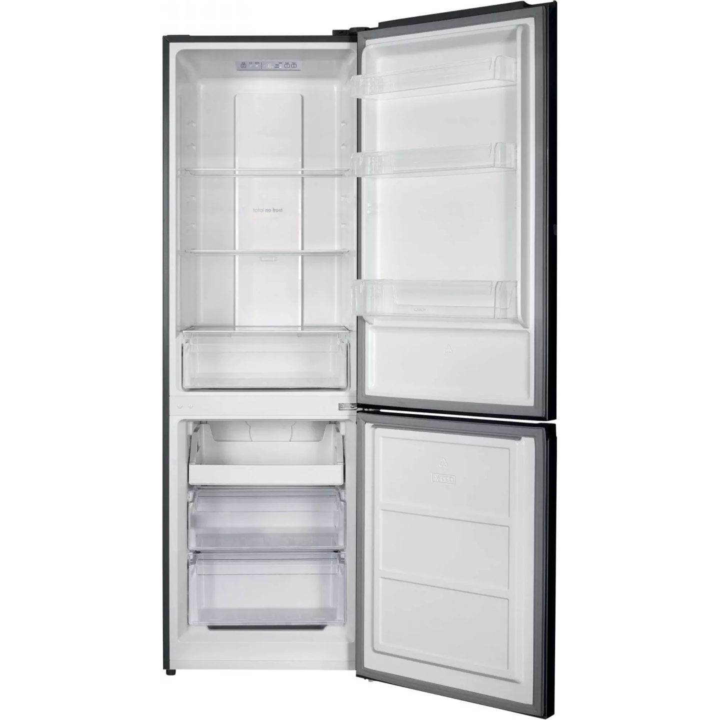 Réfrigérateur combiné Candy CCH2T618EXBF 293 L inox | Nimestore