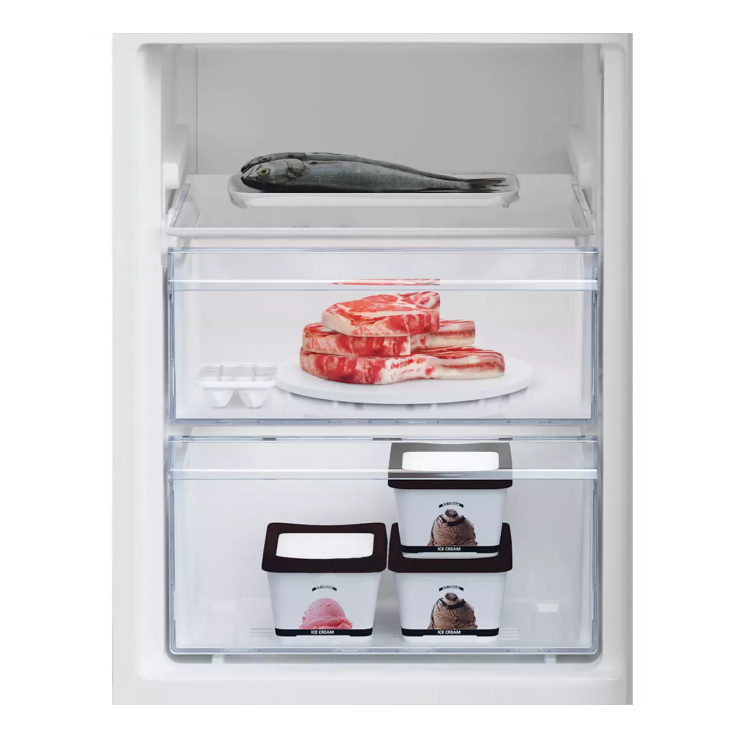 Réfrigérateur combiné Beko RCSA300K40WN 291 L blanc | Nimestore