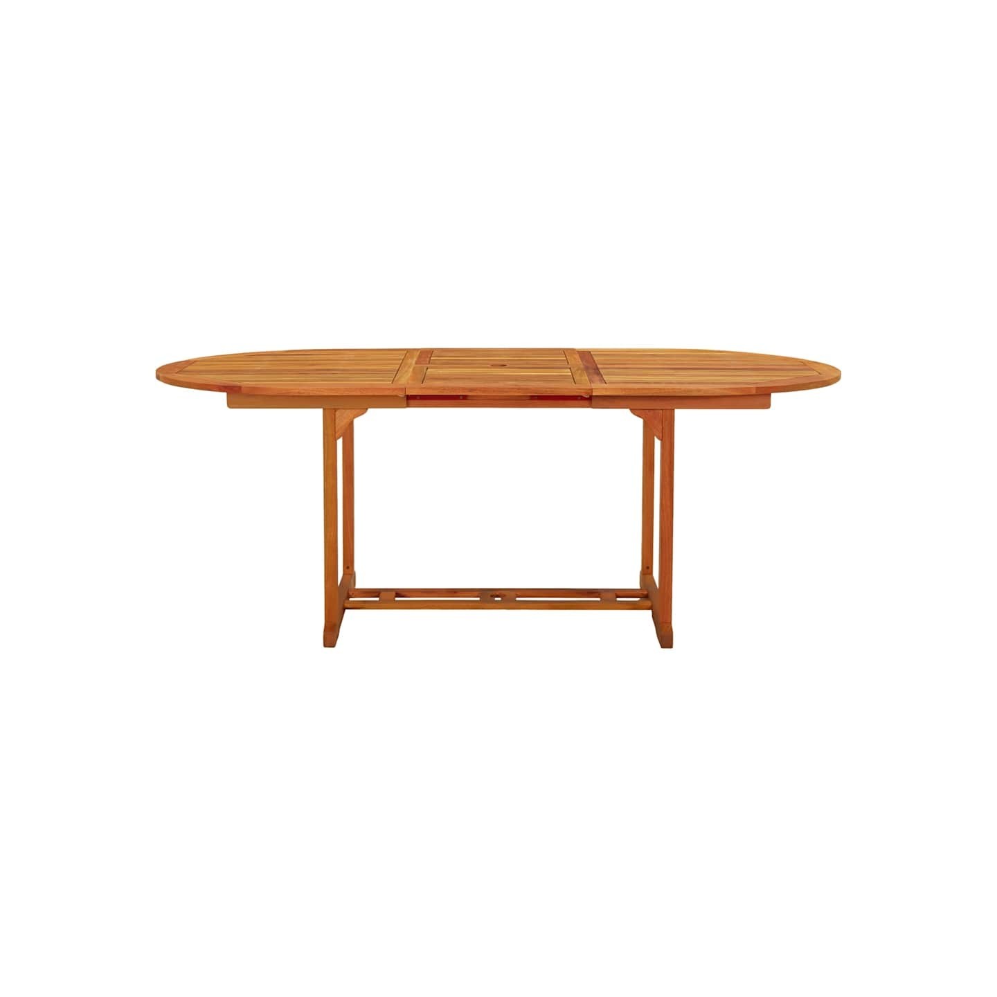 Table de jardin 200x100x75 cm Bois d'eucalyptus solide