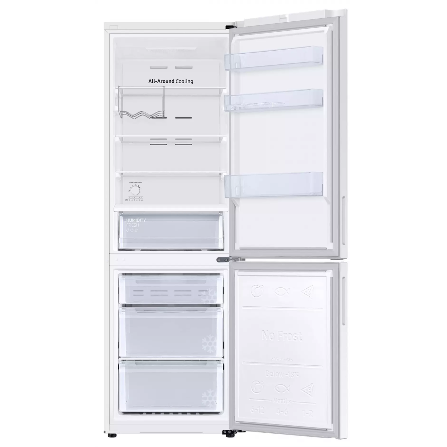 Frigo combiné Samsung RB33B612EWW 344 L Space Max blanc | Nimestore
