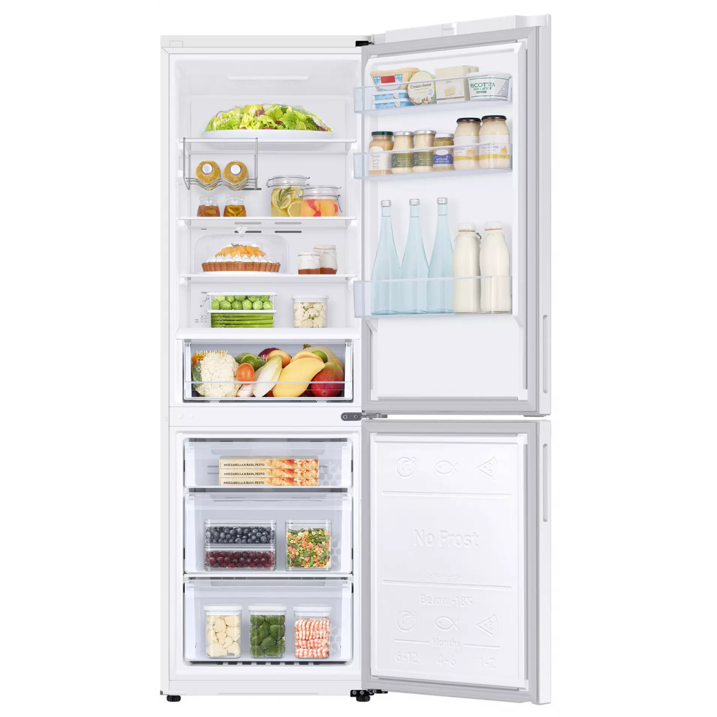 Frigo combiné Samsung RB33B612EWW 344 L Space Max blanc | Nimestore