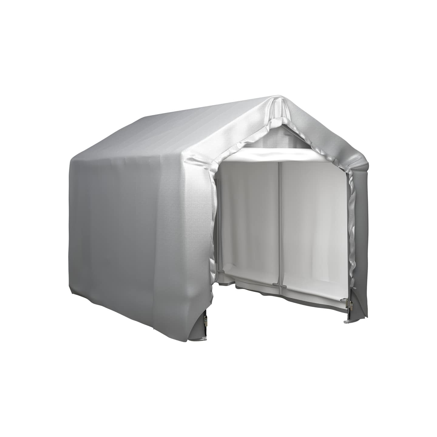 Tente de rangement 180x300 cm Acier Gris