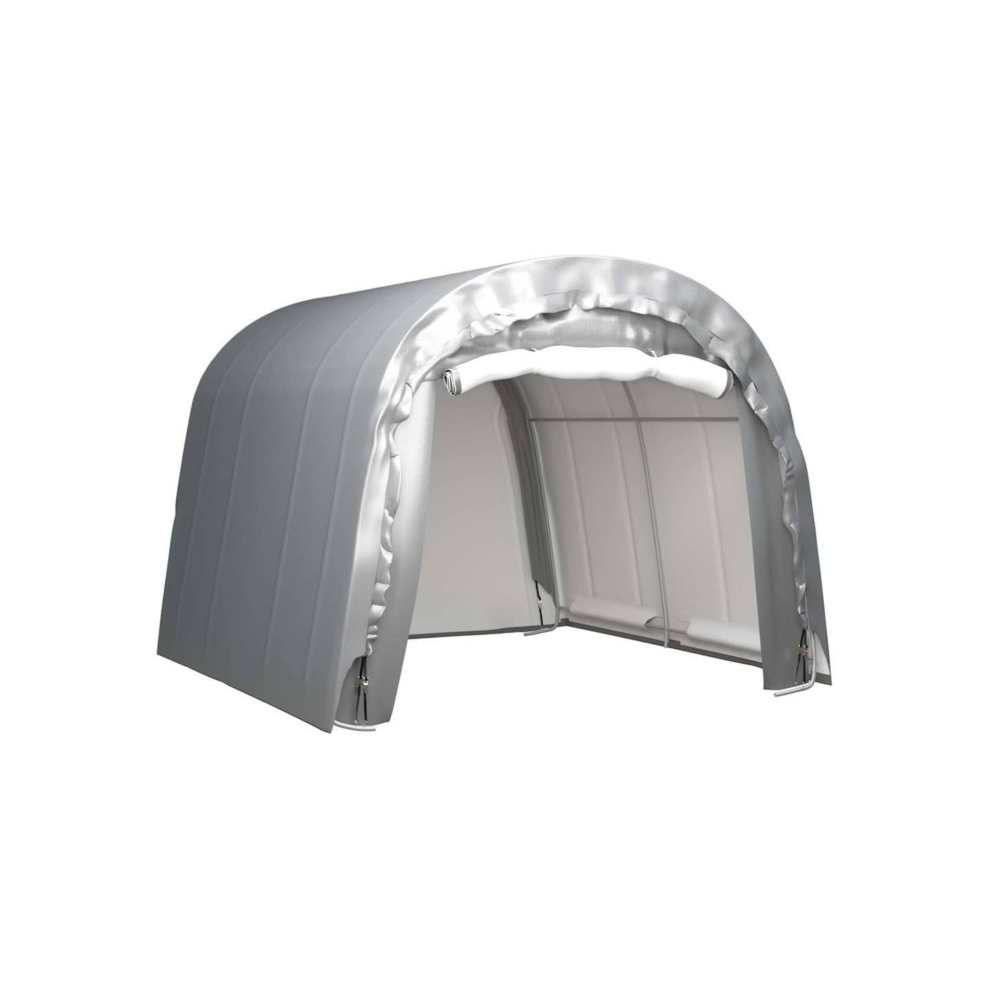 Tente de rangement 300x300 cm Acier Gris