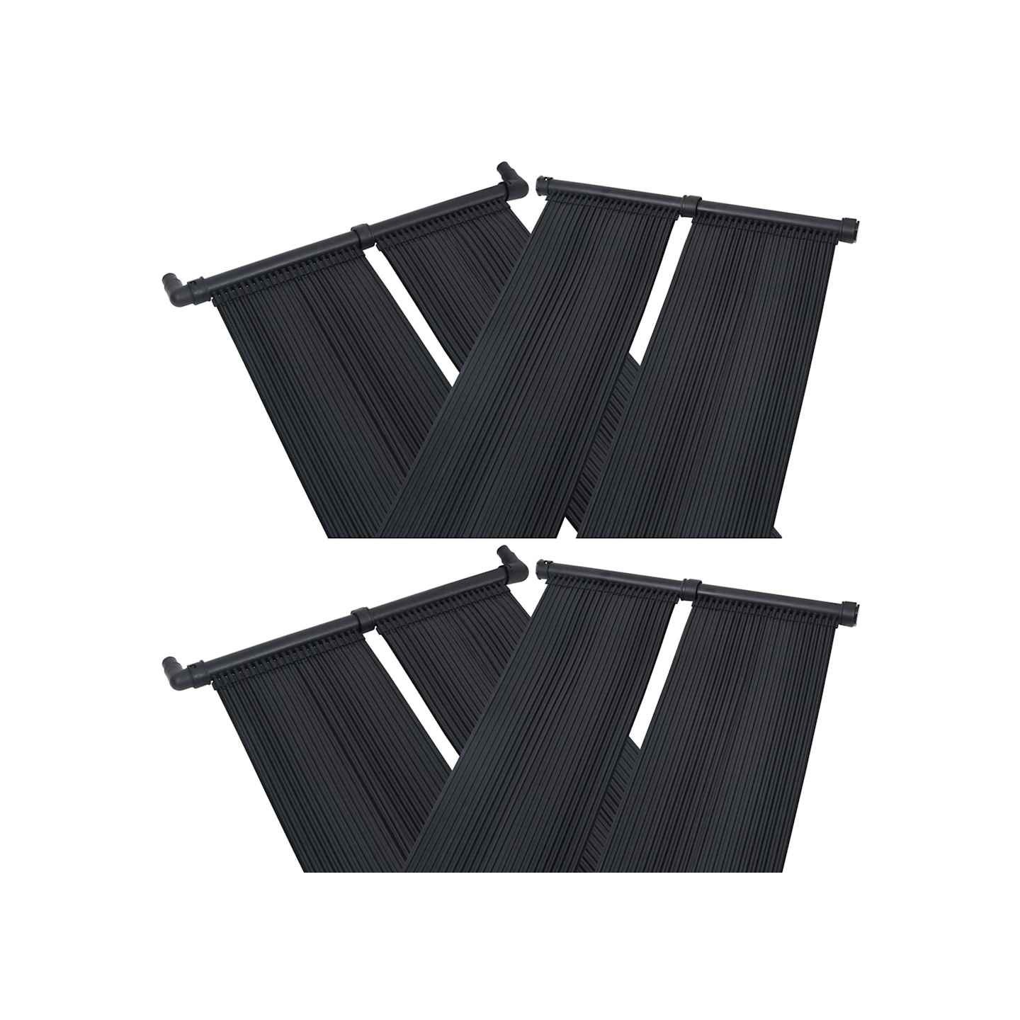 Panneaux solaires de chauffage de piscine 4 pcs 80x310 cm