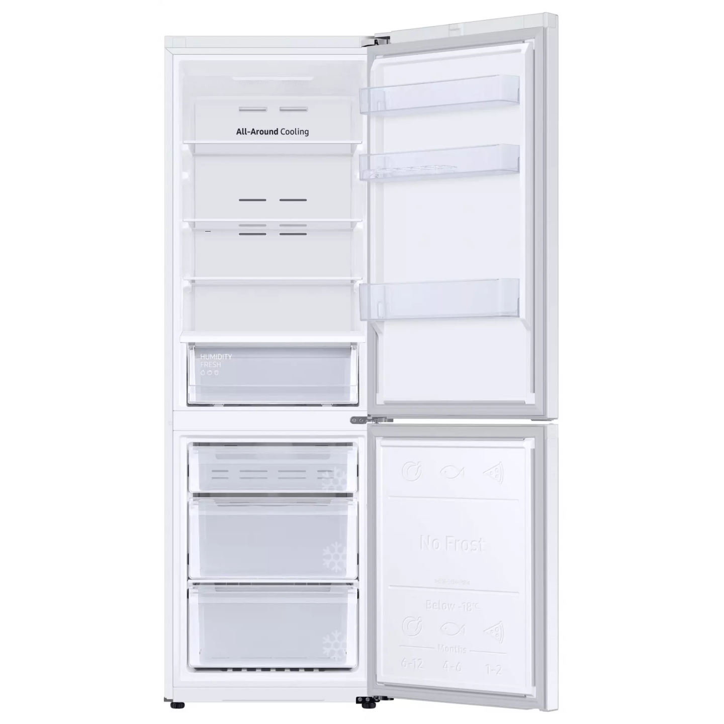 Frigo combiné Samsung RB34C600DWW 344 L classe D WiFi | Nimestore