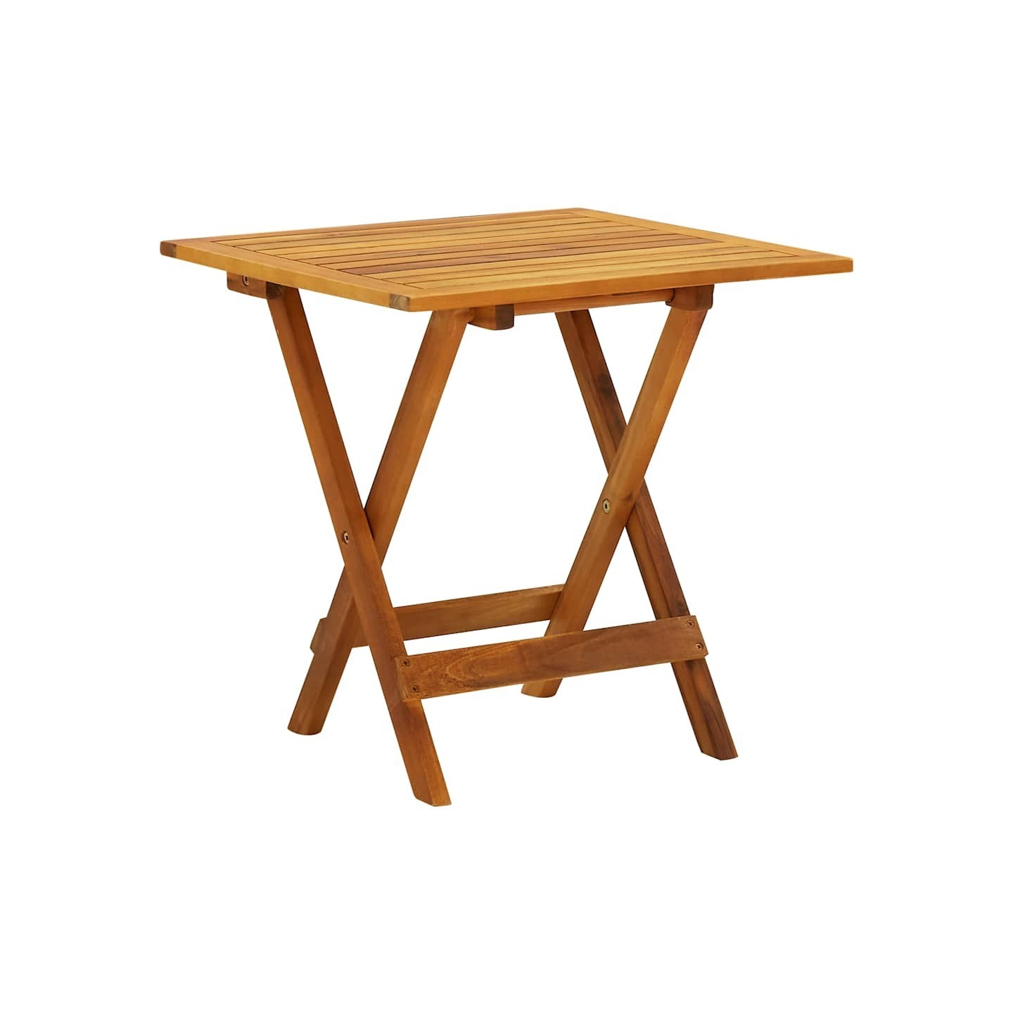 Table de bistro 46x46x47 cm Bois d'acacia massif