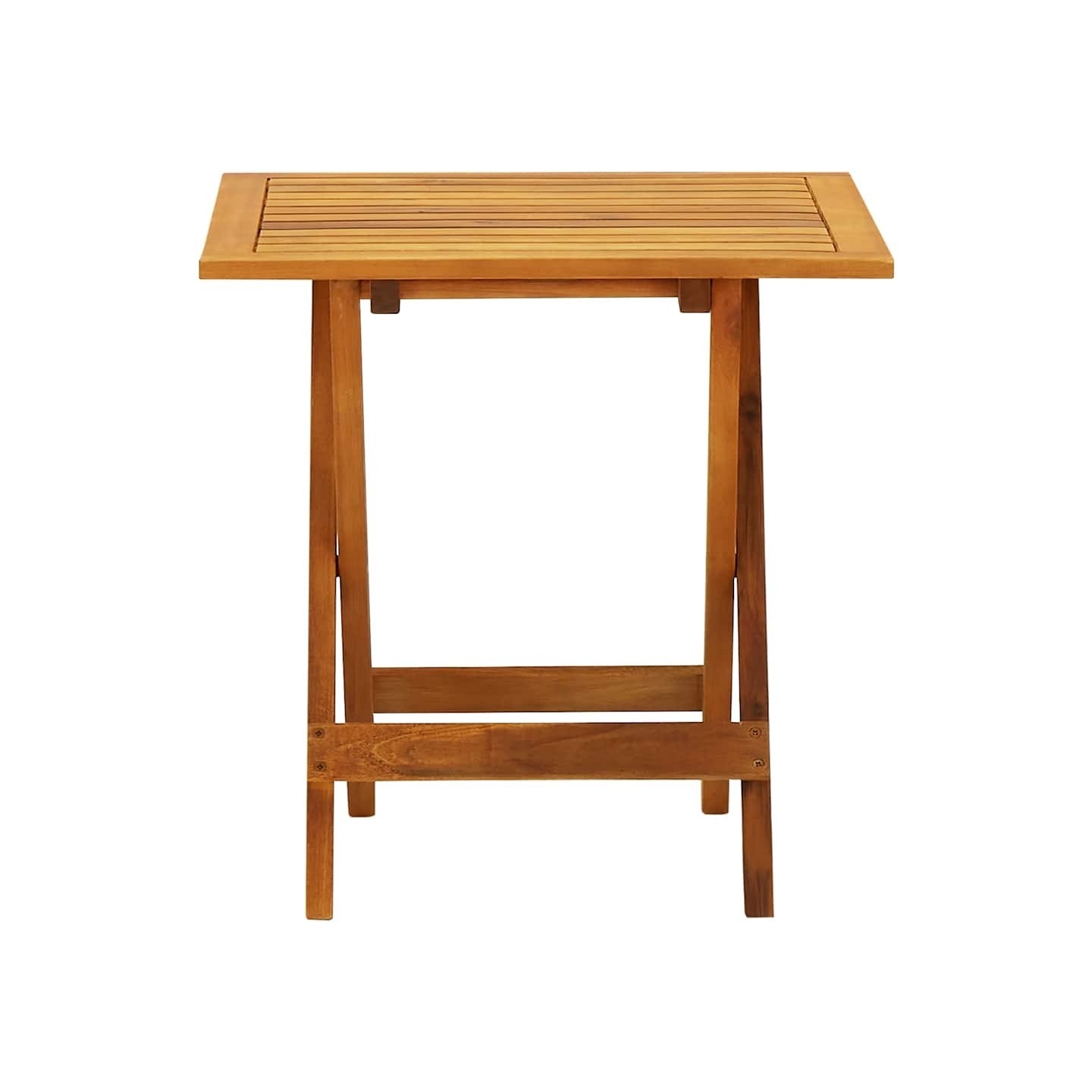 Table de bistro 46x46x47 cm Bois d'acacia massif