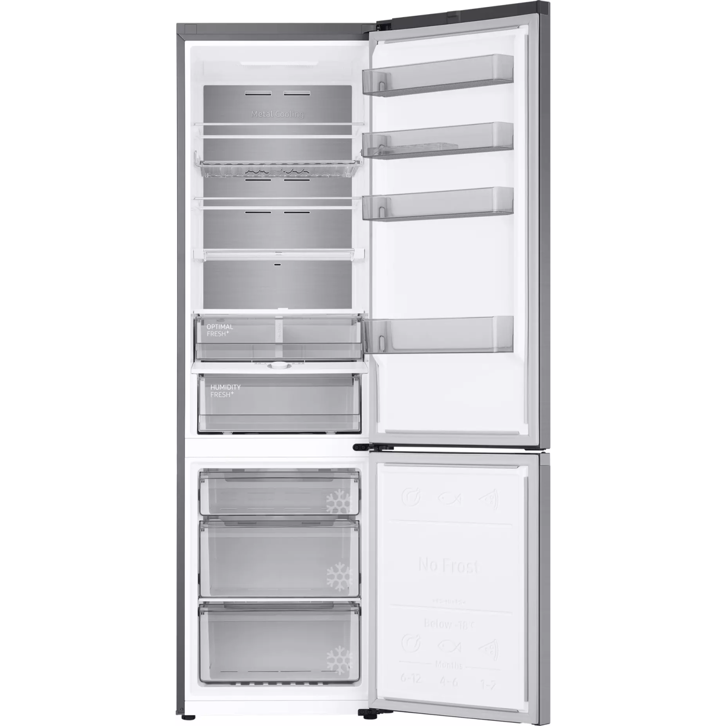 Frigo combiné Samsung RB38C776CS9 390 L classe C WiFi | Nimestore