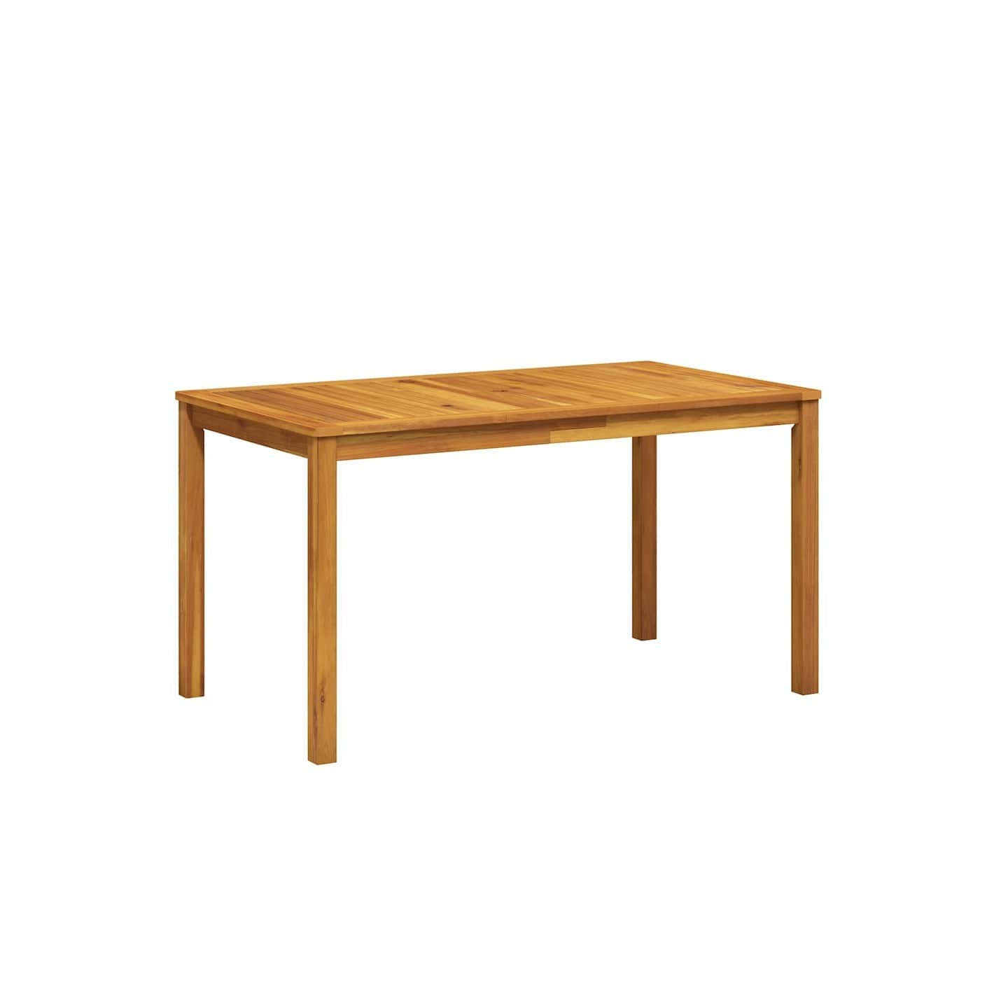 Table de jardin 140x80x74 cm Bois d'acacia massif