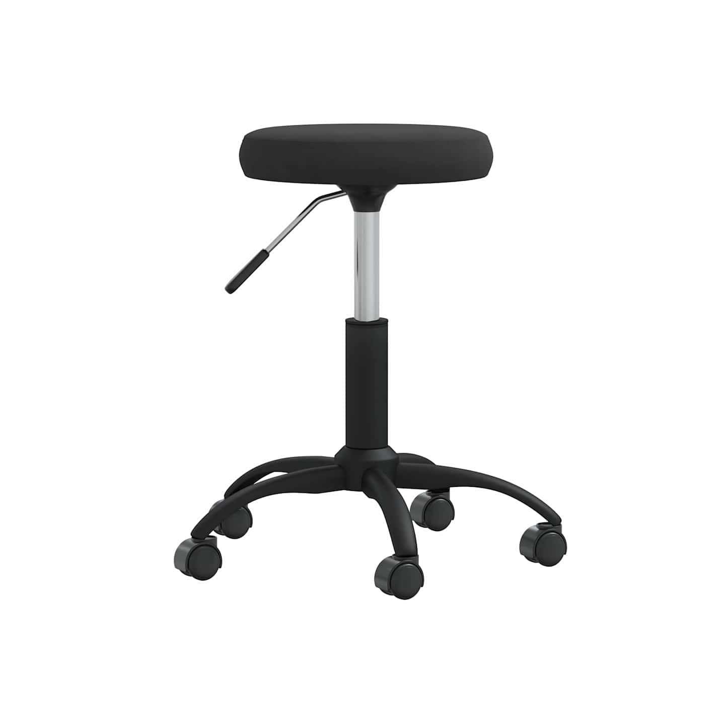 Chaise de salle à manger Noir Velours