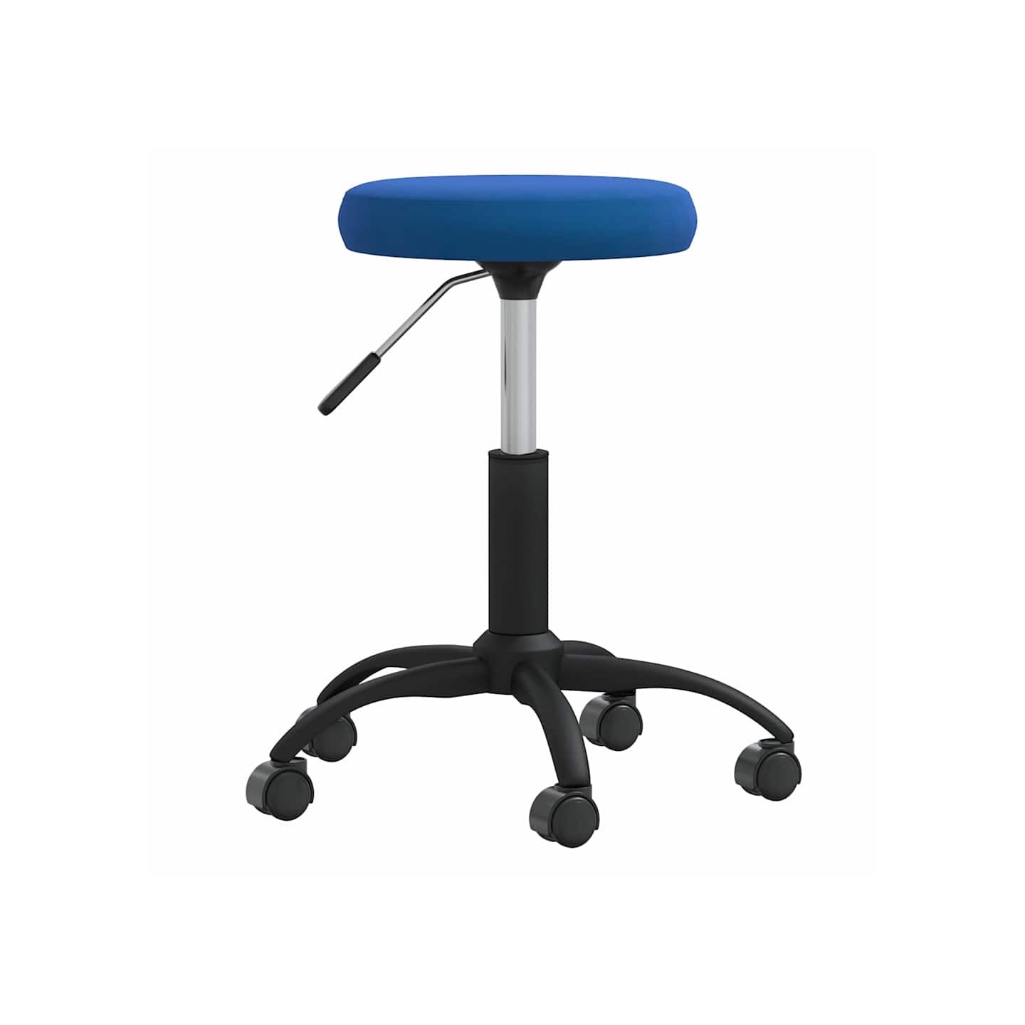 Chaise de salle à manger Bleu Velours