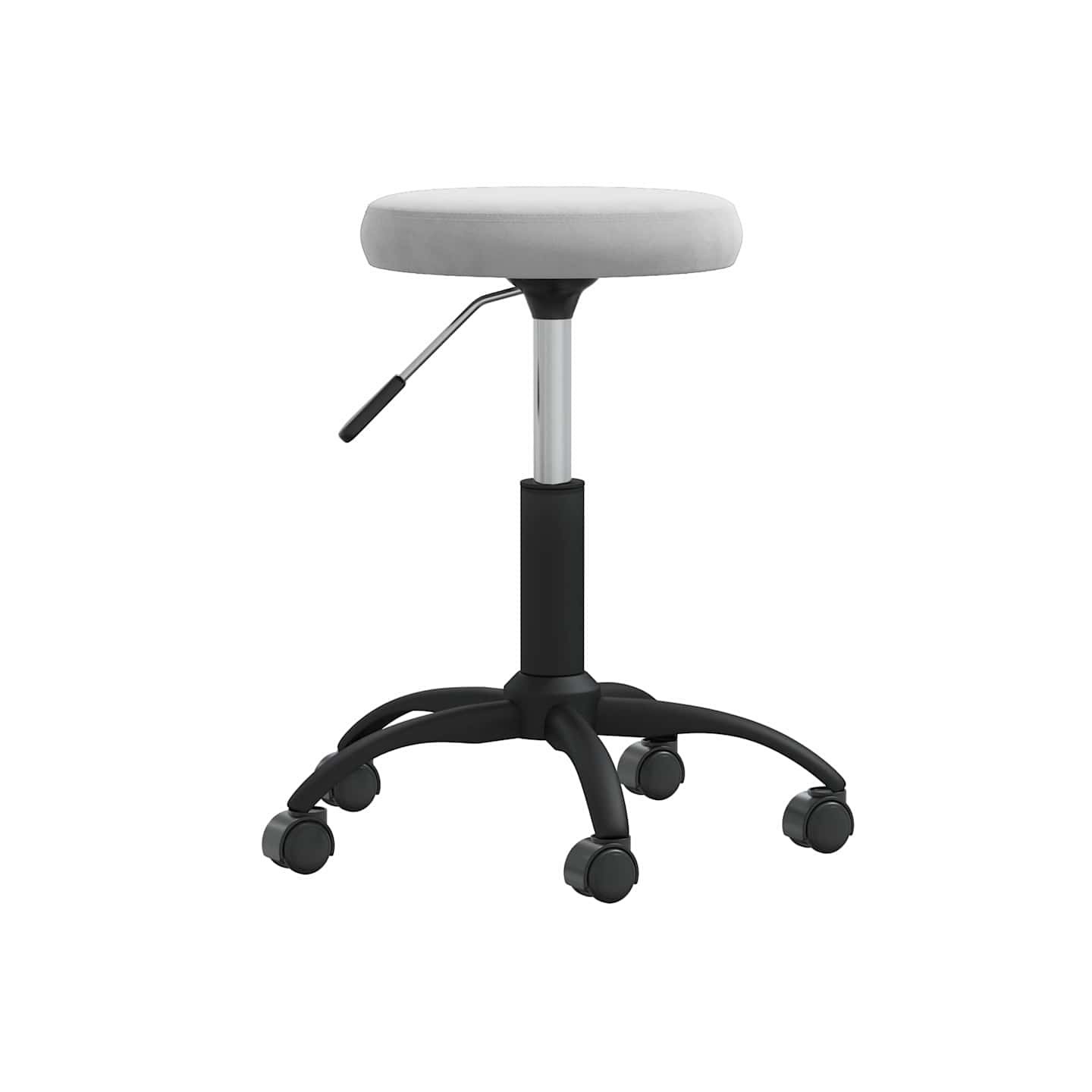 Tabouret de massage Velours Gris clair