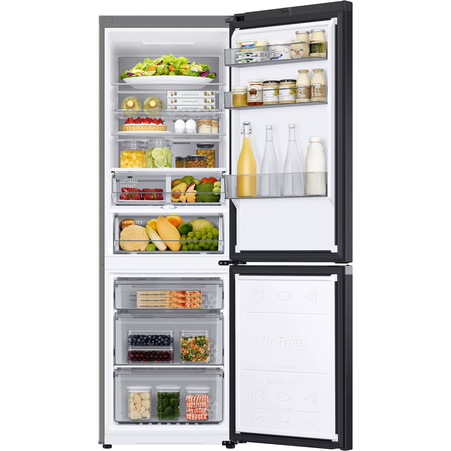 Frigo combiné Samsung RB34C705CB1 344 L classe C noir | Nimestore