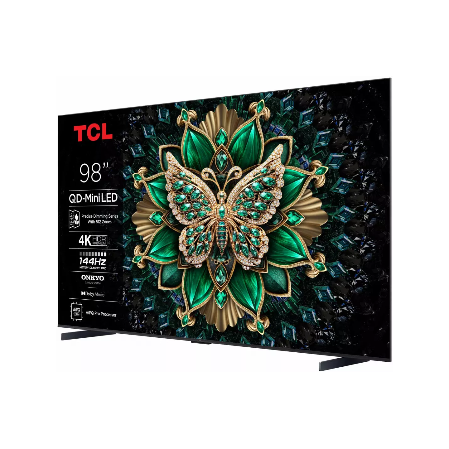 TV QLED TCL 98C6K 98" 4K QD-Mini LED Google TV | Nimestore