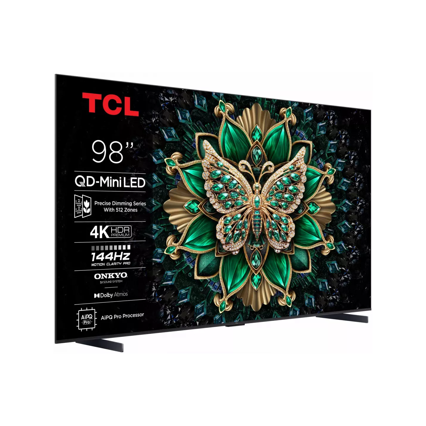 TV QLED TCL 98C6K 98" 4K QD-Mini LED Google TV | Nimestore