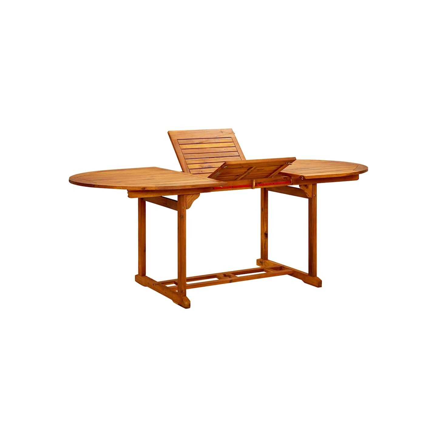 Table de jardin (150-200)x100x75 cm Bois d'acacia massif