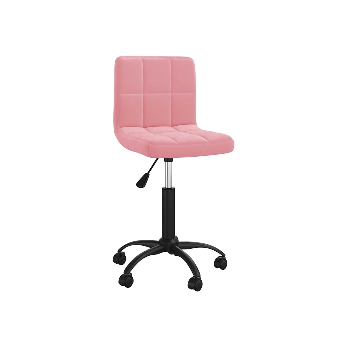 Chaise pivotante de salle à manger Rose Velours