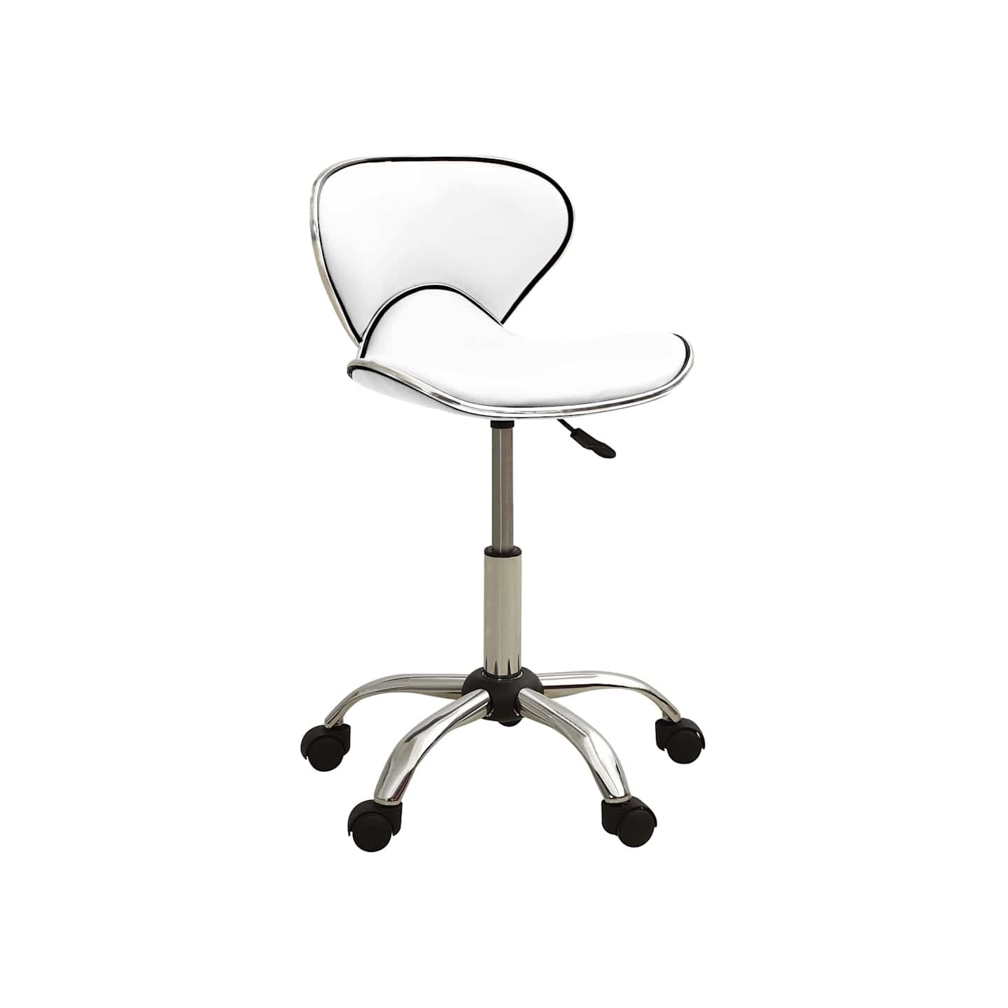 Chaise de bureau Blanc Similicuir