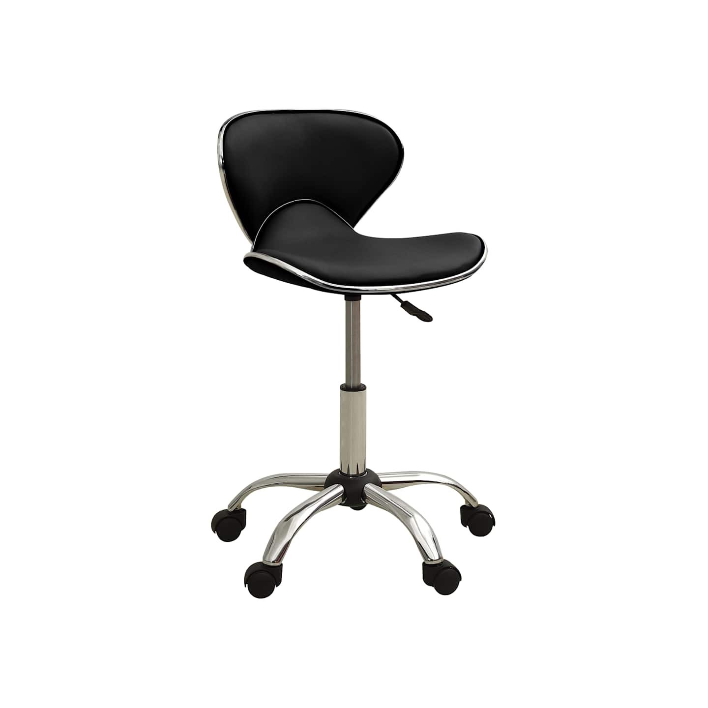Chaise de bureau Noir Similicuir