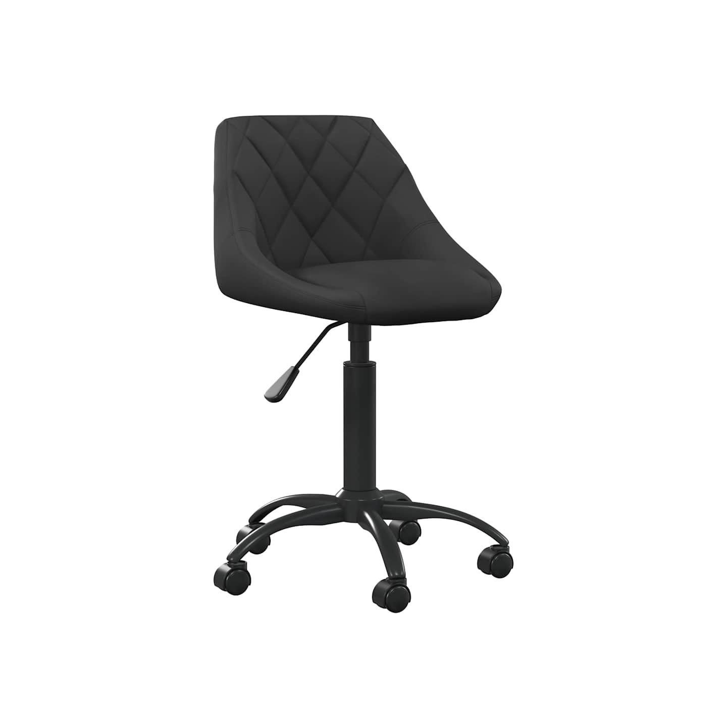 Chaise de bureau Noir Velours
