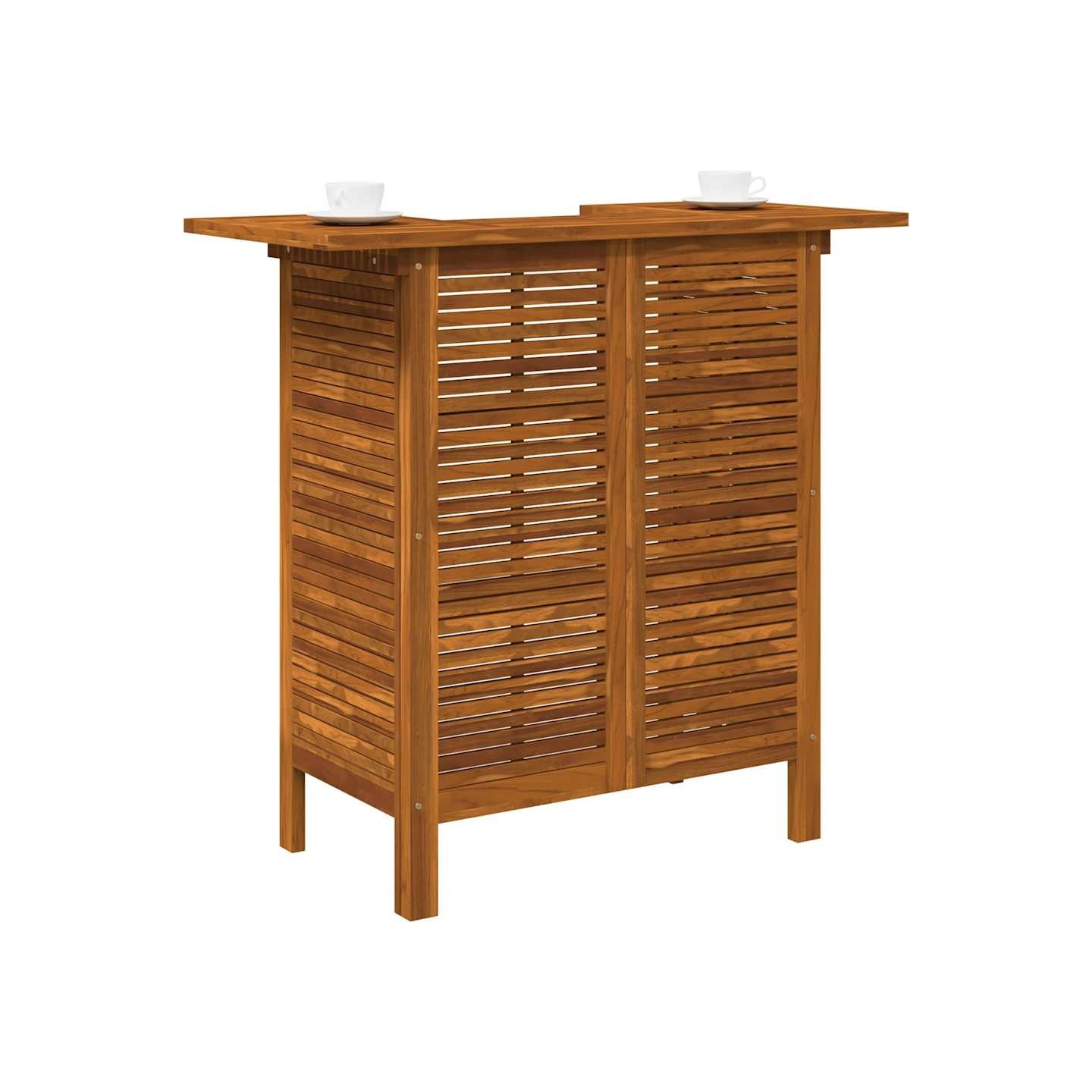 Table de bar 110 x 50 x 105 cm Bois d'acacia massif