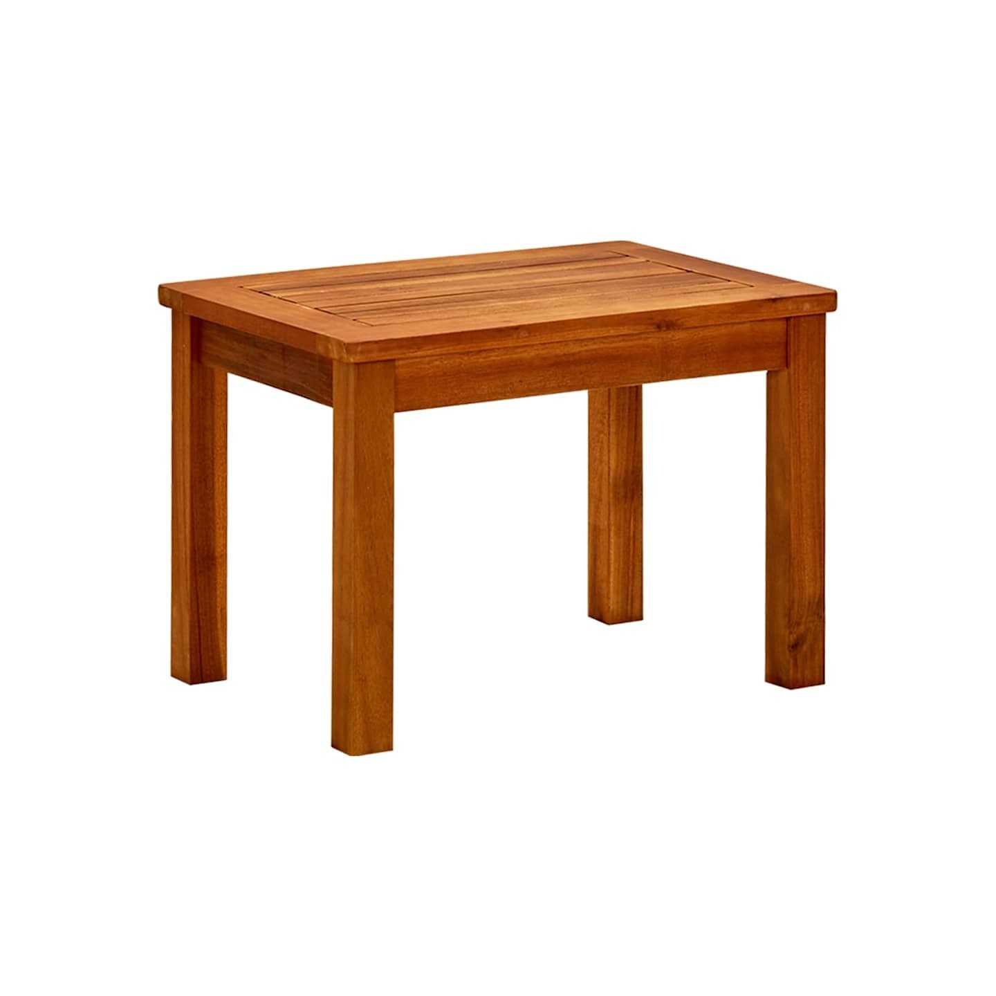Table basse de jardin 50x35x36 cm Bois solide d'acacia