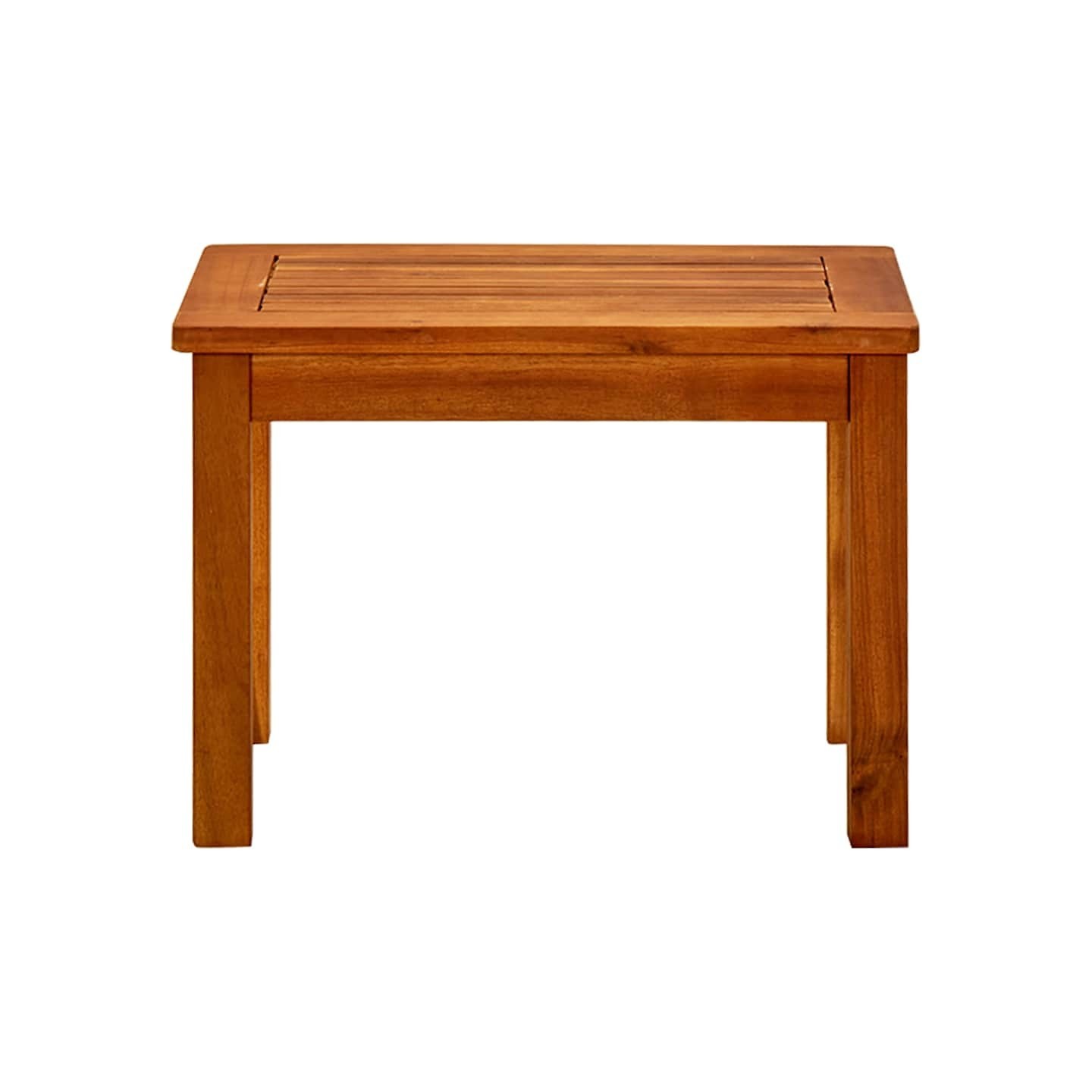 Table basse de jardin 50x35x36 cm Bois solide d'acacia
