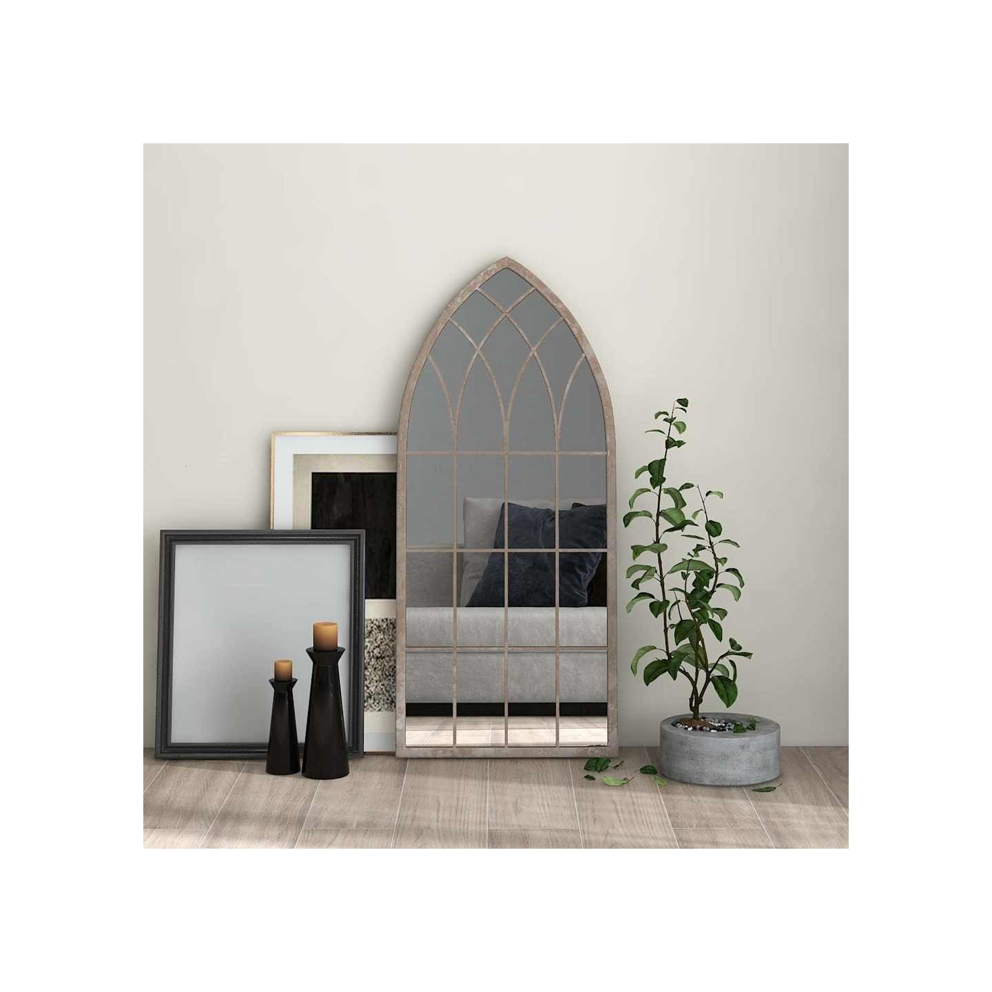 Miroir Sable 100x45cm Fer pour utilisation intérieure