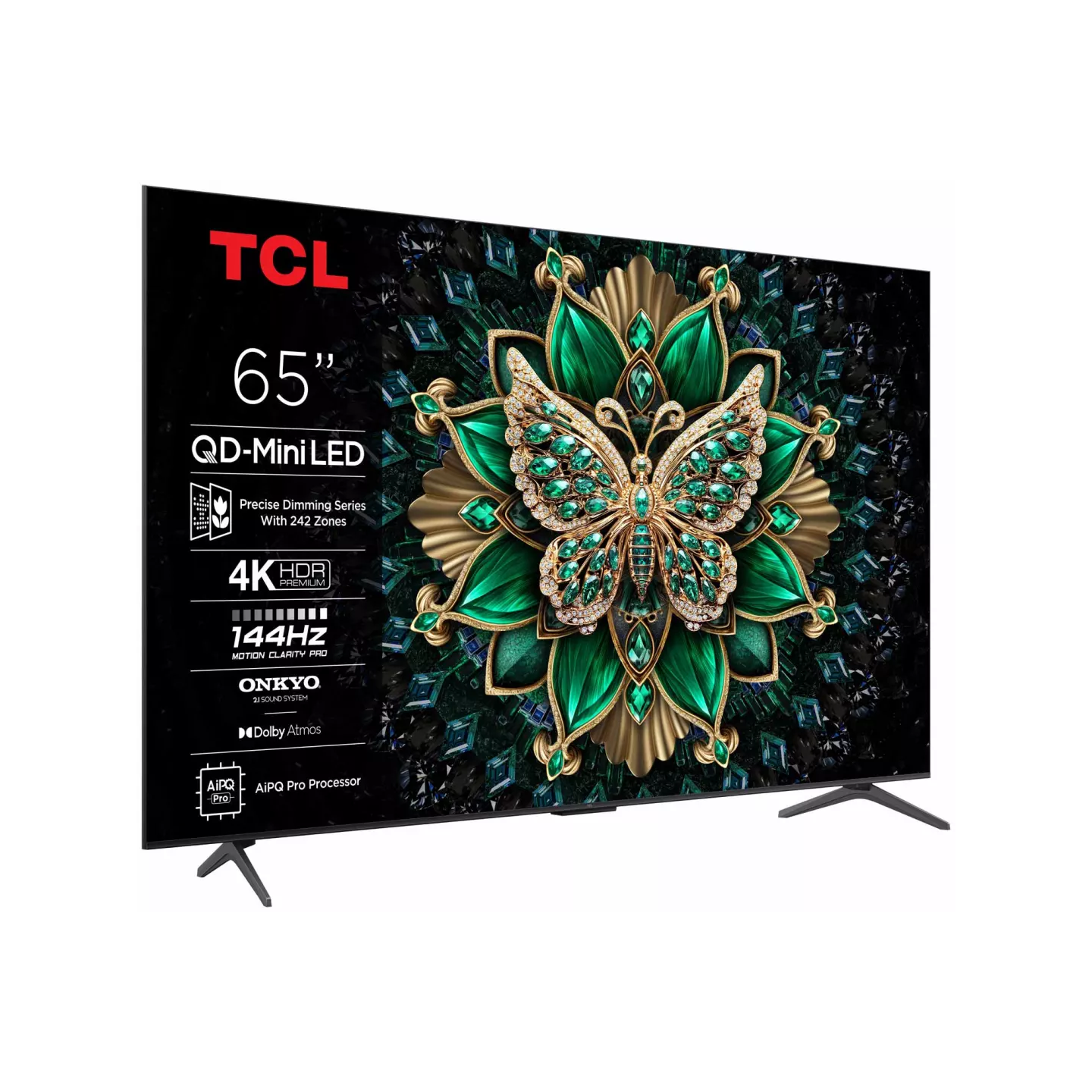 TV QLED TCL 65C6K 65" 4K QD-Mini LED Google TV | Nimestore