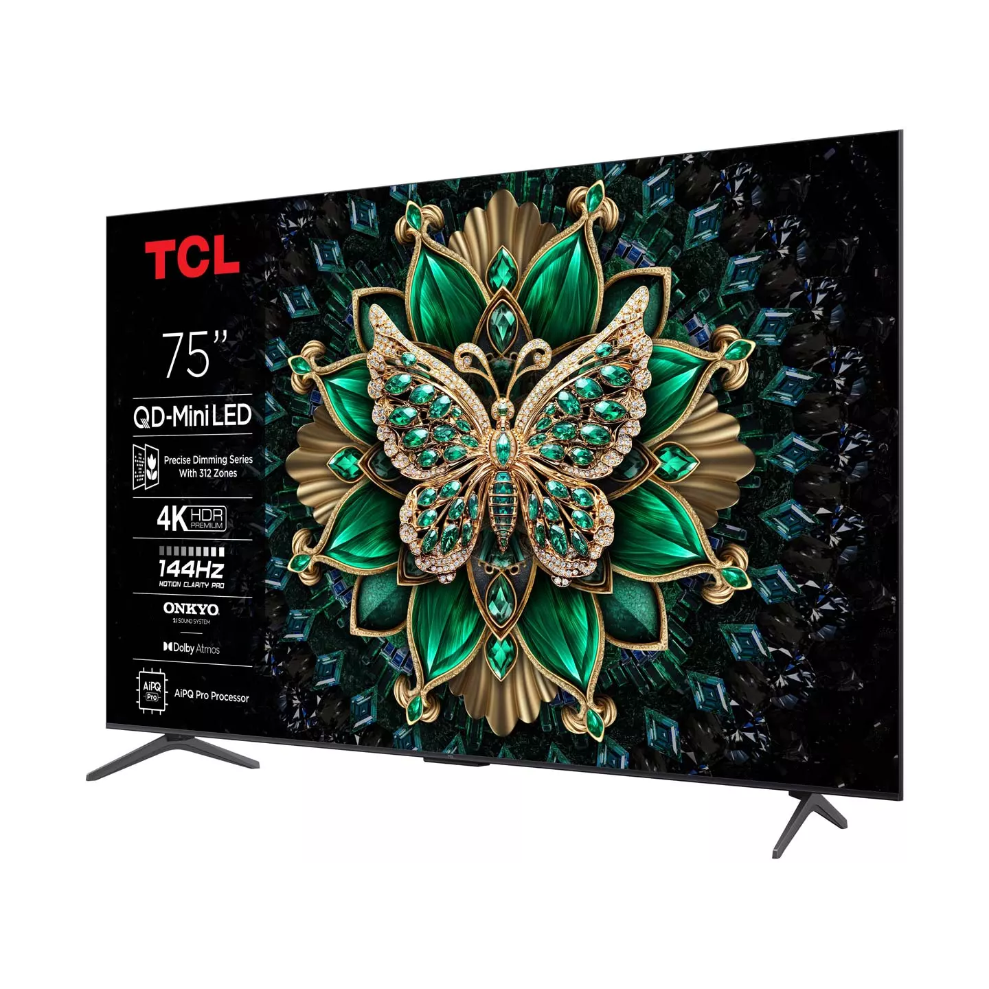 TV QLED TCL 75C69K 75" 4K QD-Mini LED 144 Hz | Nimestore