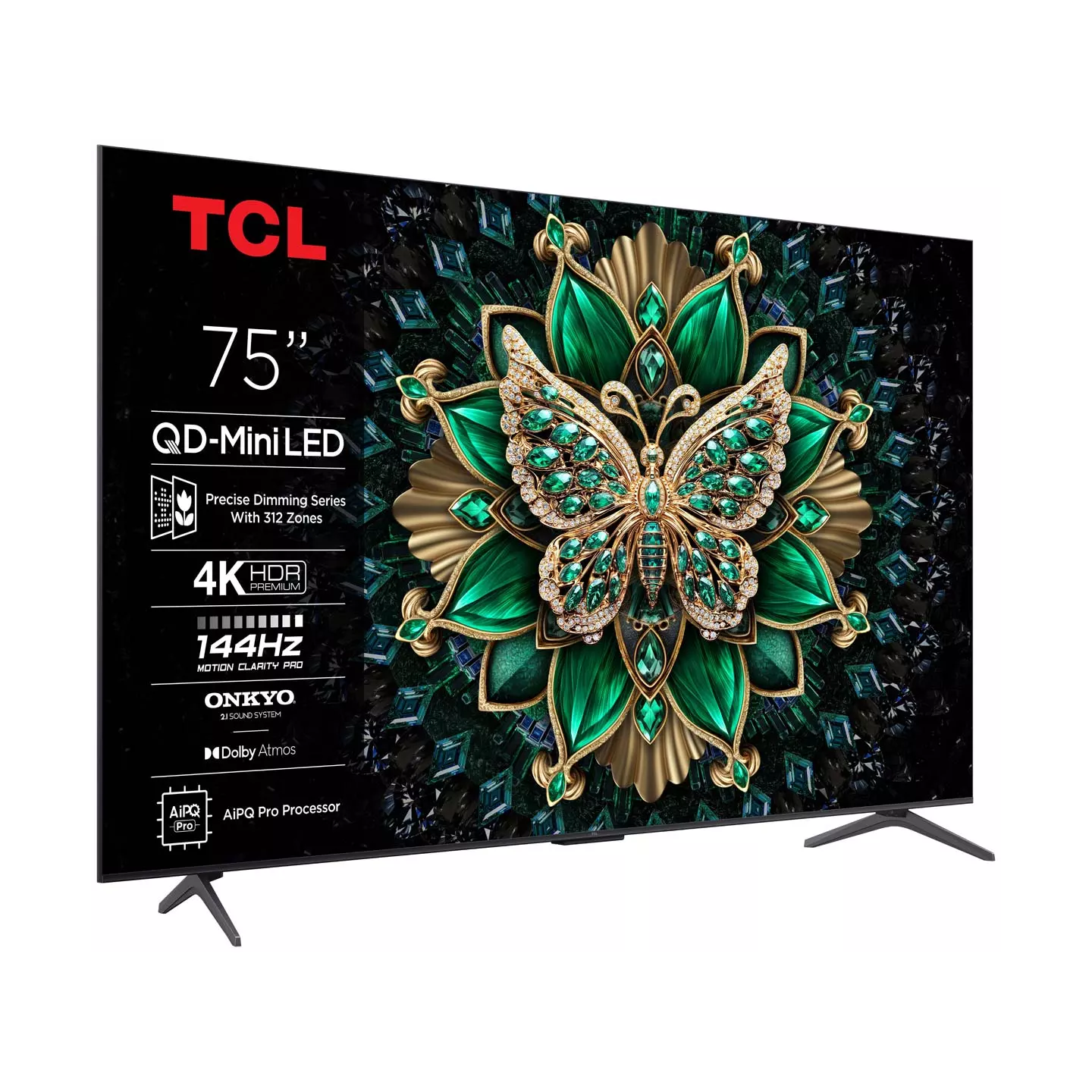 TV QLED TCL 75C69K 75" 4K QD-Mini LED 144 Hz | Nimestore