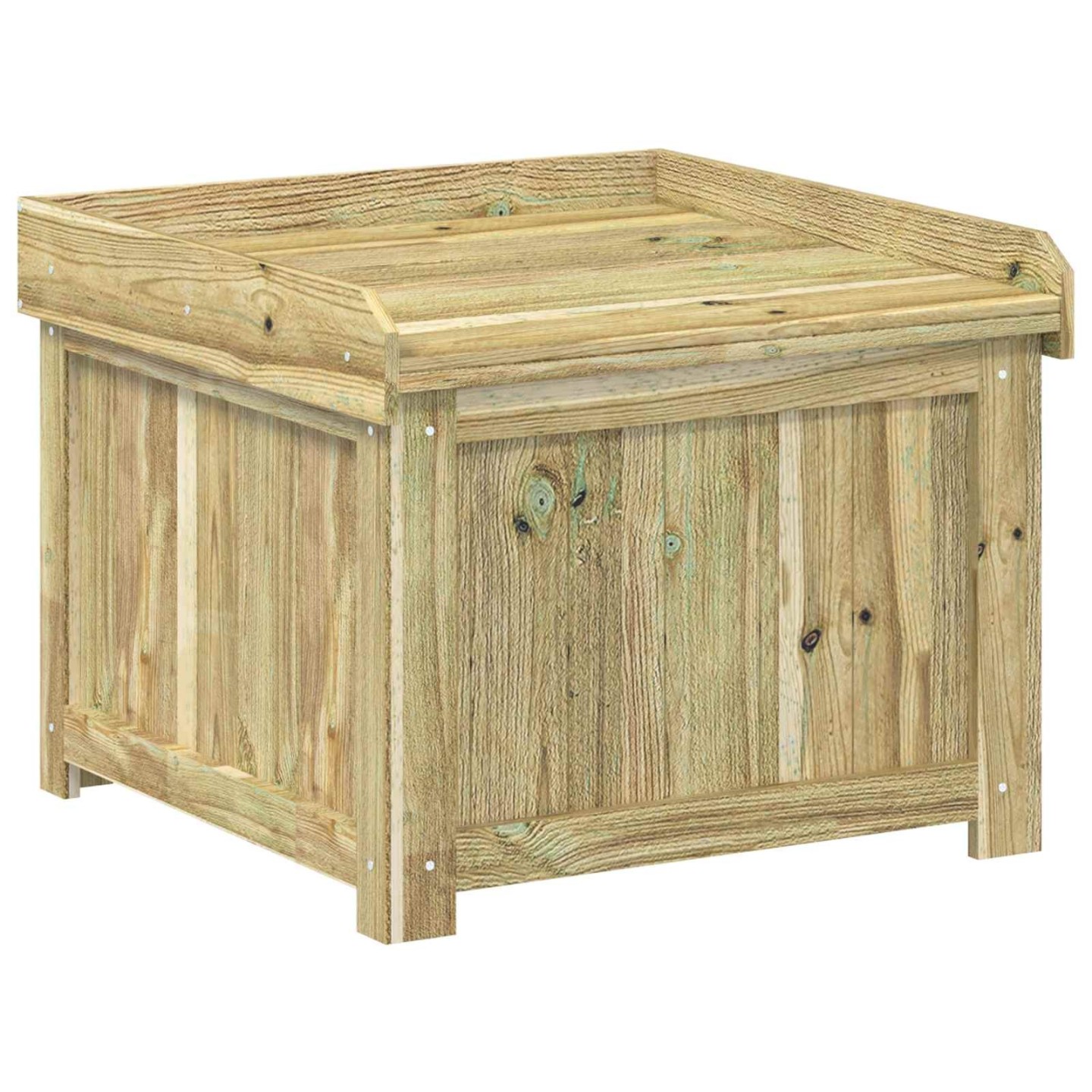 Coffre à coussins d'extérieur Bois de pin imprégné