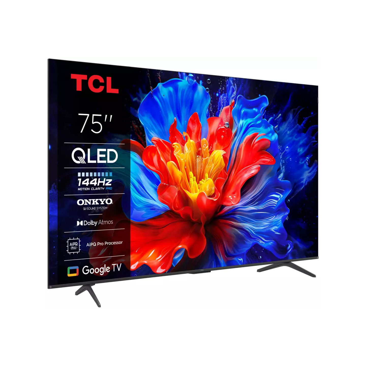 TV QLED TCL 75P89K 75" 4K 144 Hz Google TV | Nimestore