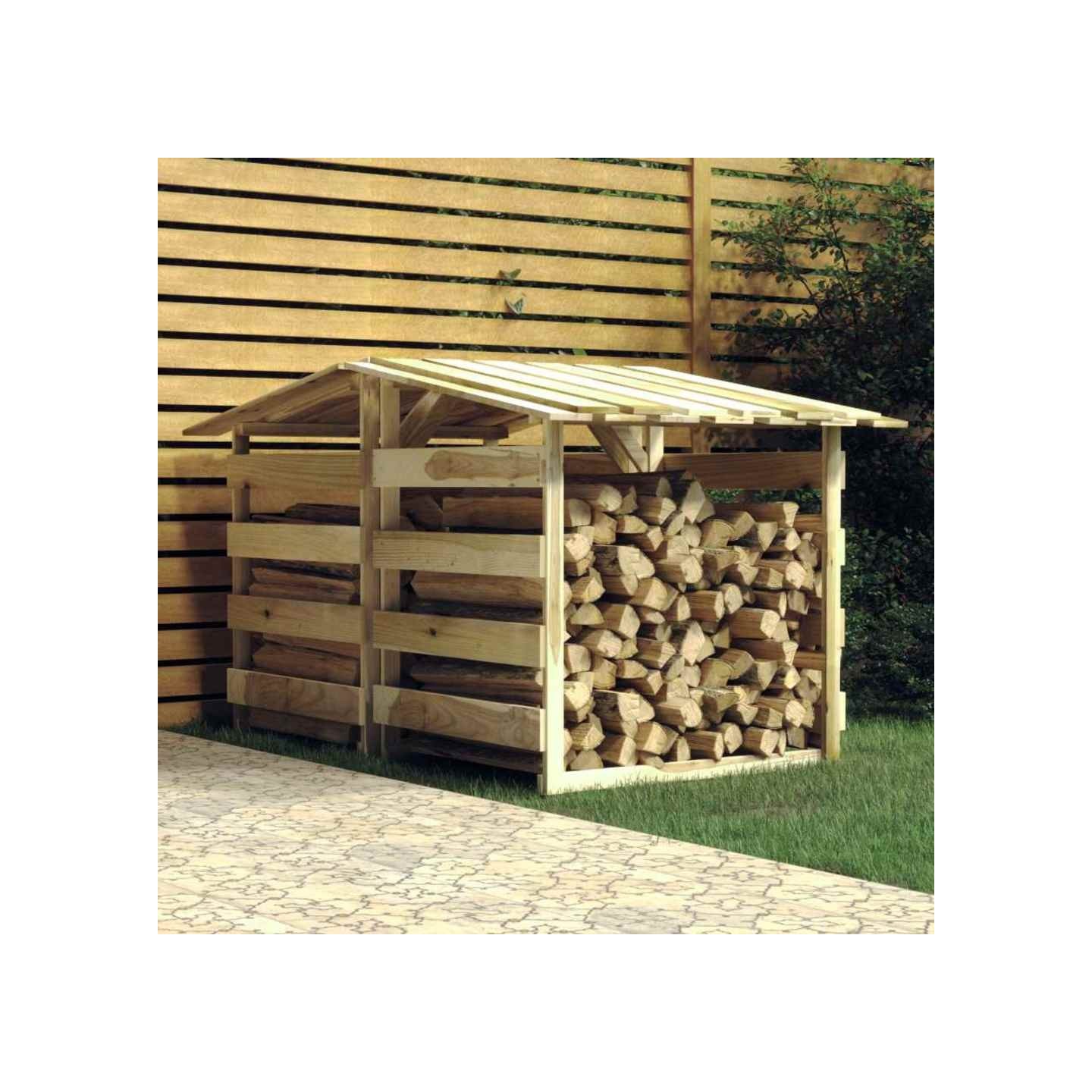 Pergolas avec toits 2 pcs 100x90x100 cm Bois de pin imprégné