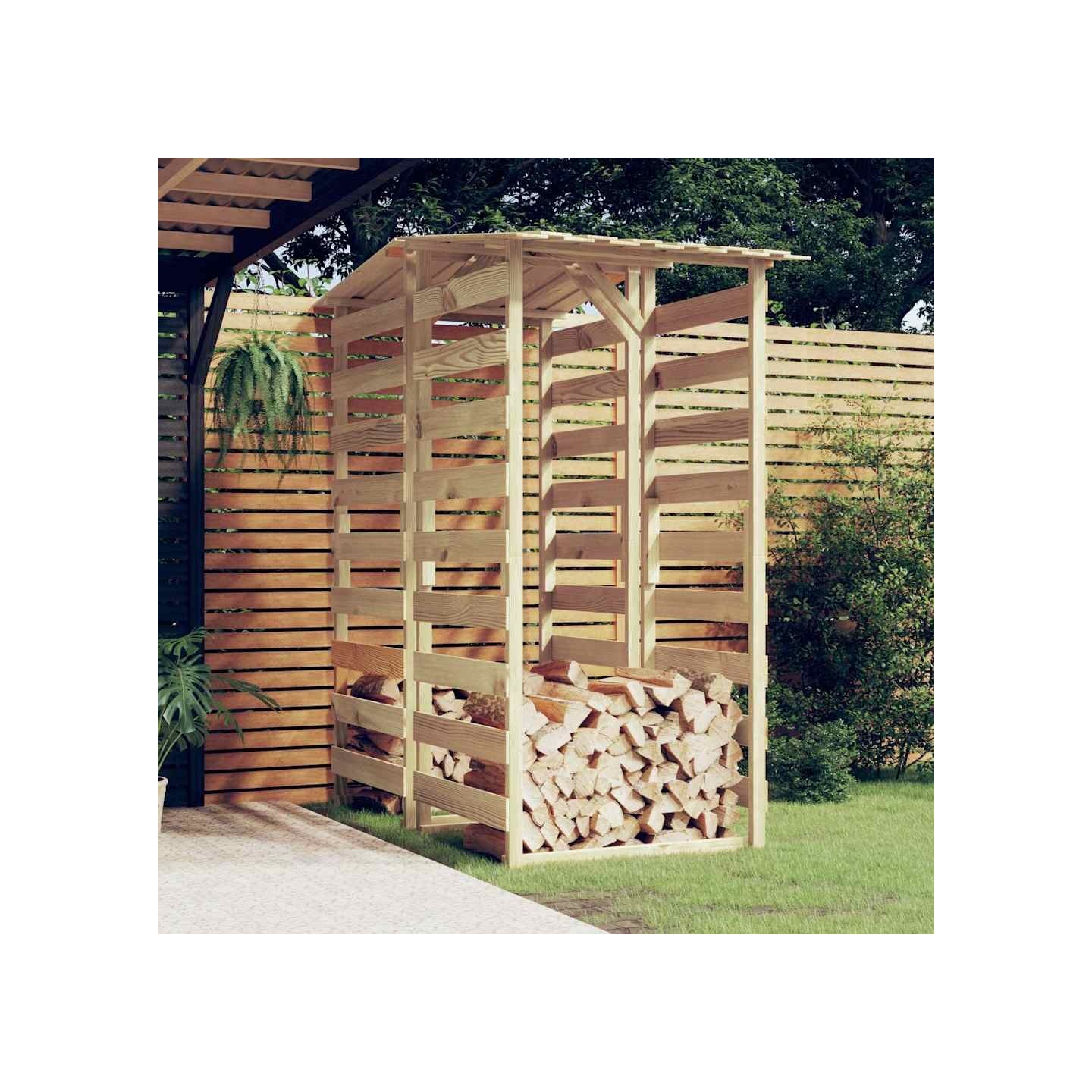 Pergolas avec toits 2 pcs 100x90x200 cm Bois de pin imprégné