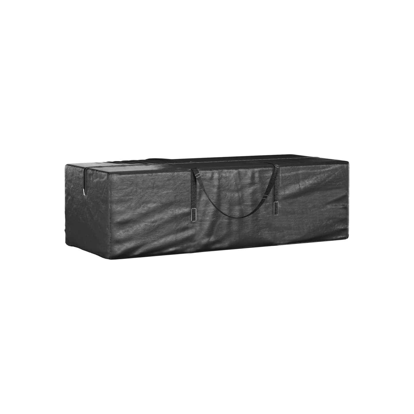 Sacs de rangement pour sapin de Noël 2 pcs noir polyéthylène