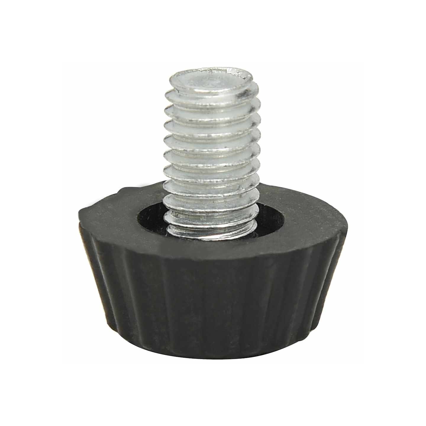Pieds de meubles réglables M8 18 pcs Noir