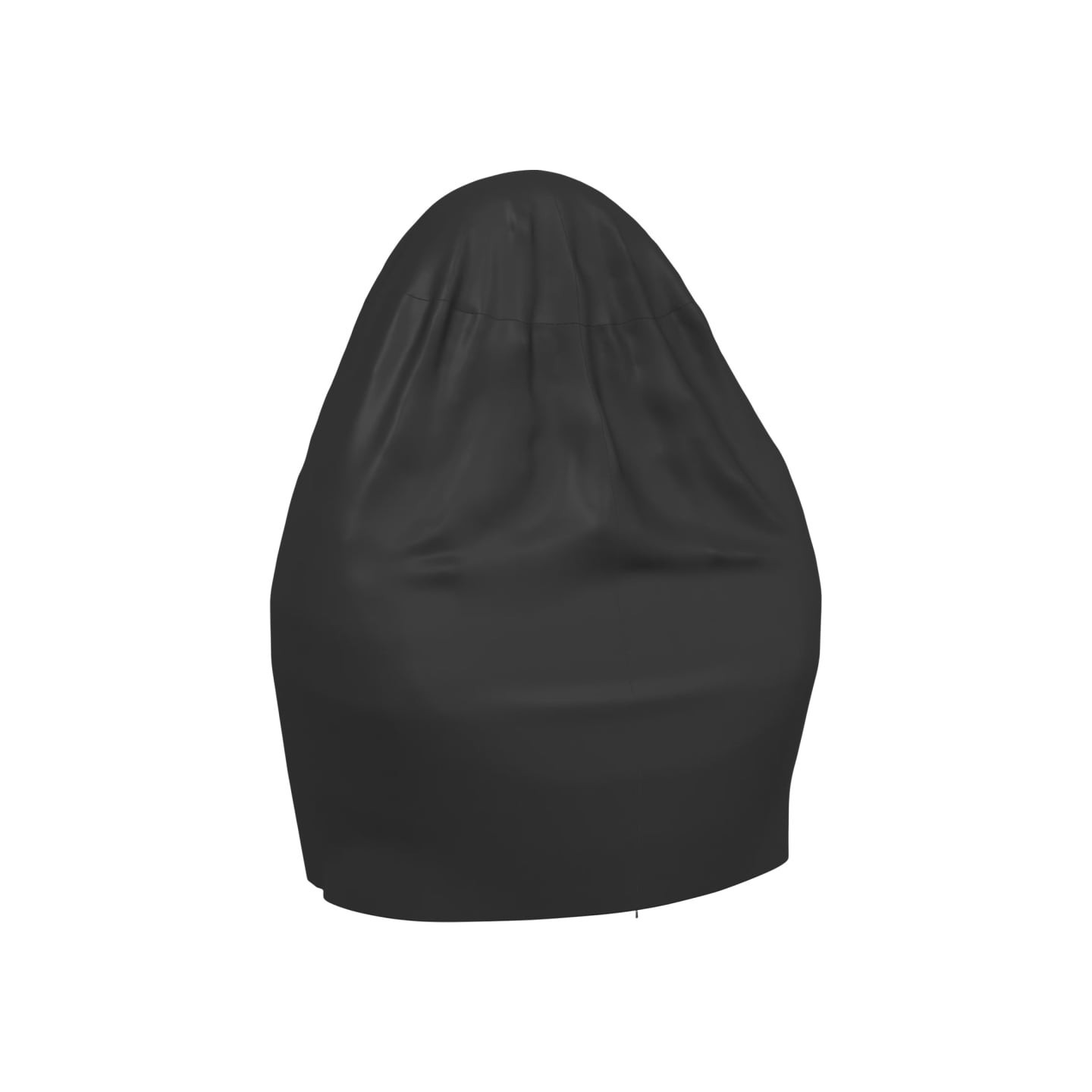 Housse de chaise œuf double noir Ø 146x210 cm oxford 420D