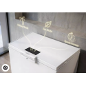 Congélateur coffre Whirlpool W3RHS14EW 142 L FreezerGuard | Nimestore