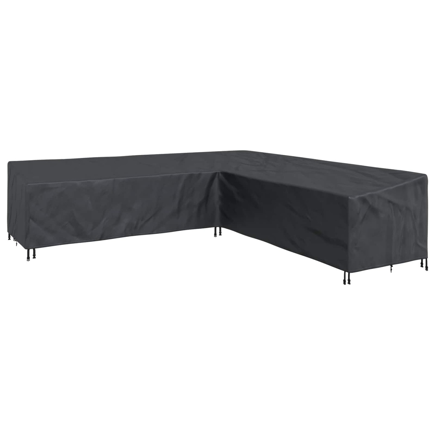 Housse pour meubles 325 x 325 x 80 cm Tissu Oxford 210D Forme L